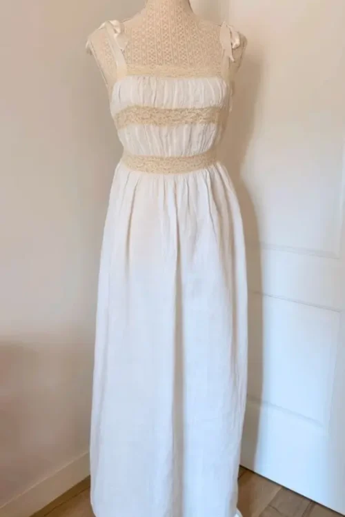 Camisón/vestido antiguo año 1900 - Prendas Vintage Mathilde