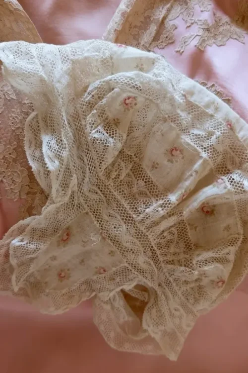 Capota flores estampadas - Prendas Vintage Mathilde