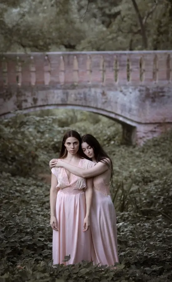 Sesión editorial El Jadrín Secreto - Prendas Vintage Mathilde