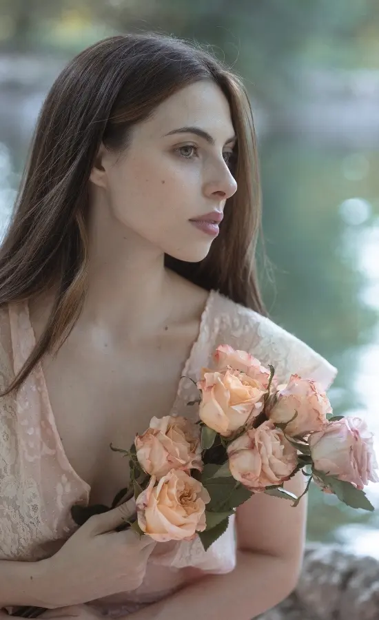 Sesión editorial El Jadrín Secreto - Prendas Vintage Mathilde