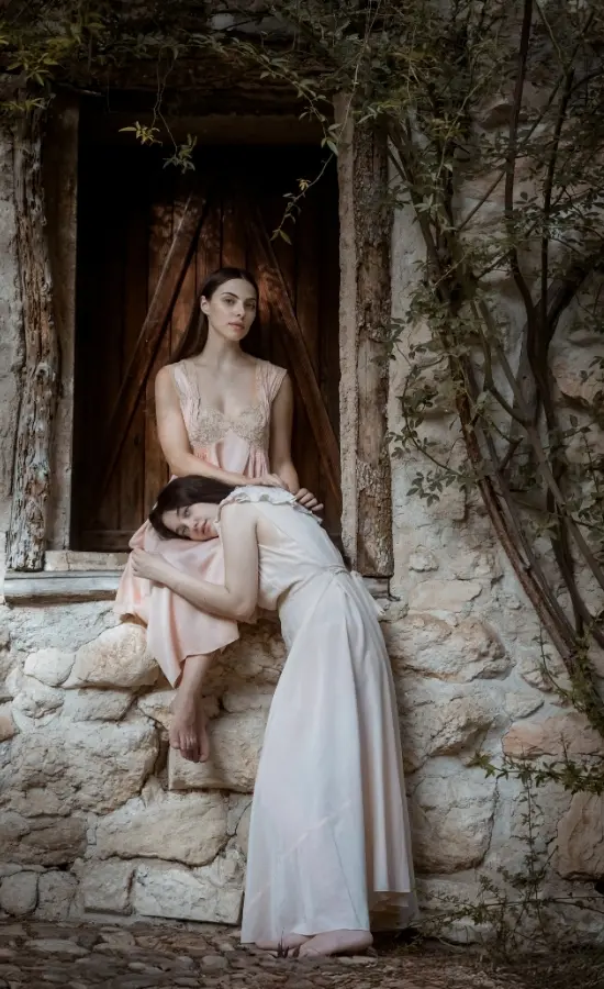 Sesión editorial El Jadrín Secreto - Prendas Vintage Mathilde