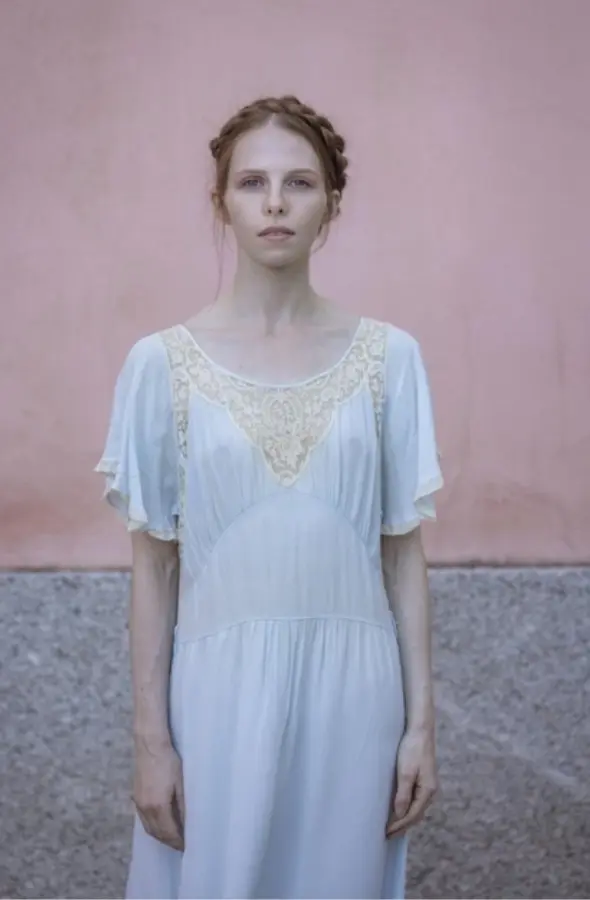 Sesión editorial El Sueño de Cariátides - Prendas Vintage Mathilde
